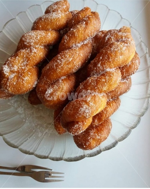 꽈베기,수제,간식,설탕,빵,한접시,bread