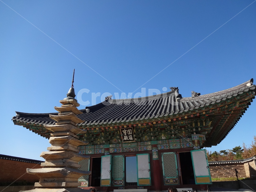 낙산사,원통보전,사찰,한국전통,절,한국전통,한국문화,korean traditional,korean culture,건축물,건물외관,exterior,building,structure,architecture,construction