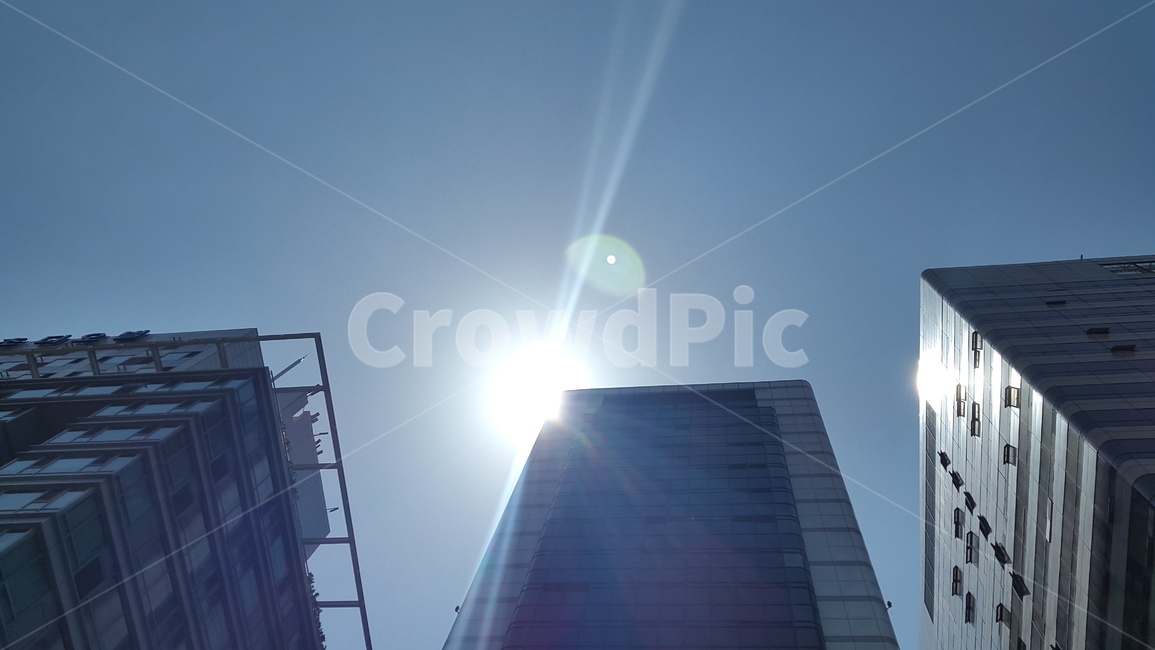 건물,빌딩,하늘,도시,파랑,푸른,빛,역광,도시,풍경,city,landscape