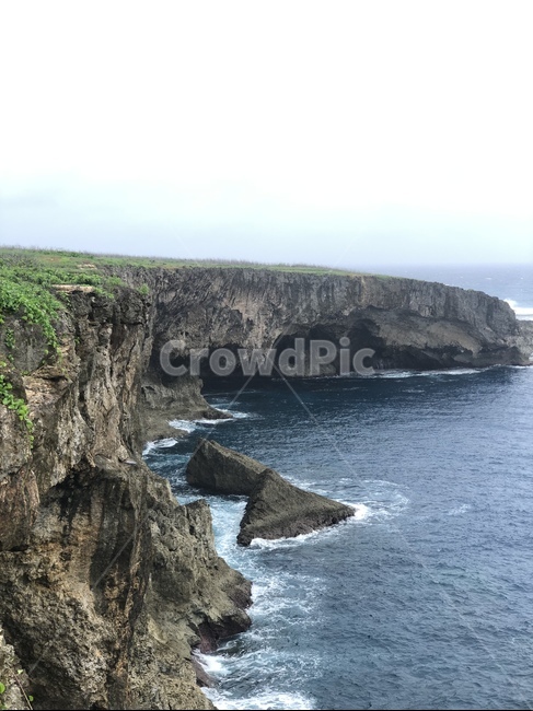 절벽,파도,사이판,바다,환경,자연,풍경,nature,landscape,outdoors,옥외,cliff,낭떠러지,promontory,곶