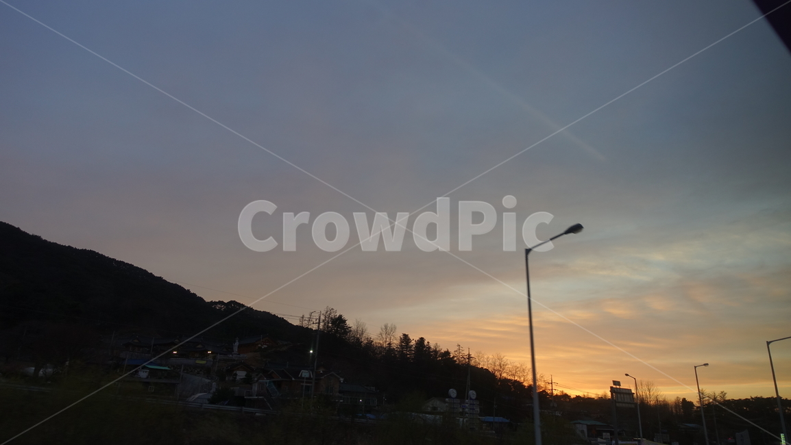 광산,nature,하늘,sunset,자연,dawn,일몰,outdoors,redsky,황혼,붉은하늘,옥외,sky