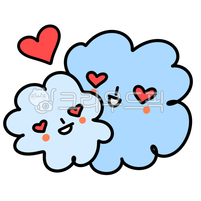 구름,구름캐릭터,스티커,구름스티커,재밌는,그림,일러스트,축하,다꾸,드로잉,라인드로잉,사랑,귀여운