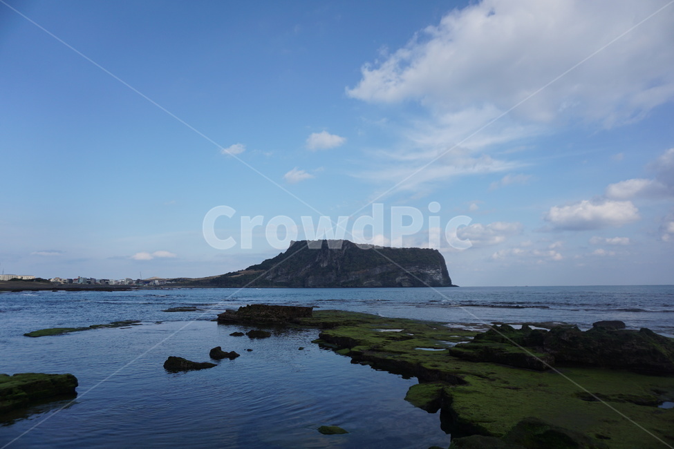 제주,성산일출봉,jeju,자연,바다,하늘,푸르름,해안,nature,sea,sky,outdoors,자연,풍경,nature,landscape