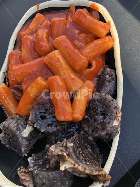 순대,떡볶이,음식,요리,길거리