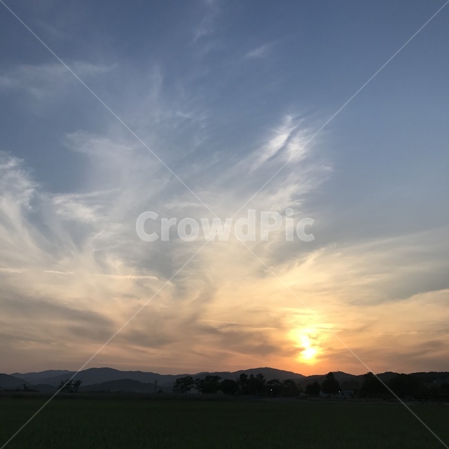 nature,노을,sky,하늘,구름,cloude,sunset
