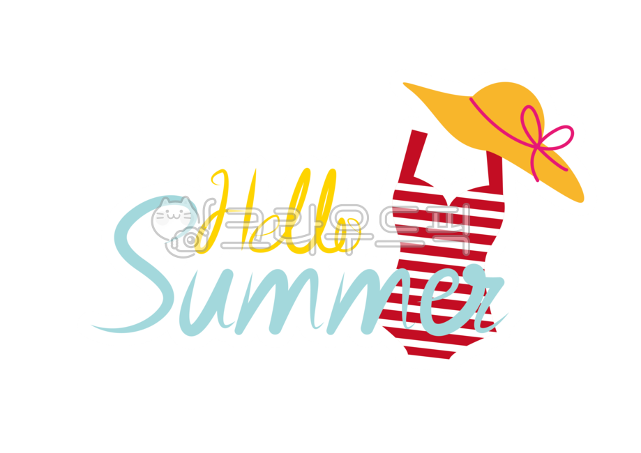 summer illustration,summer decoration,summer design,Summer,summer calligraphy,sea,summer,summervacation,summer vacation,beach,swimsuit,hat,clothing,illustration,hello,swimsuits,decoration,calligraphy