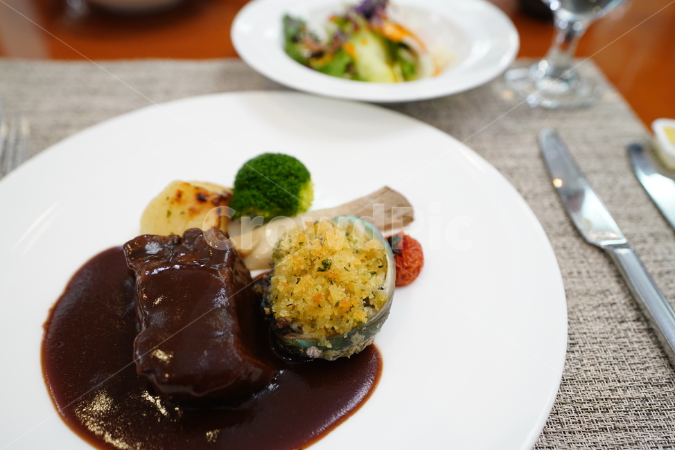 요리,식사,스테이크,접시,전복,음식,푸드,양식,육식,먹거리,food,steak