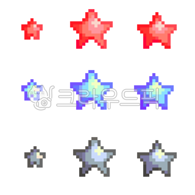 sparkle,star illustration,dot,icon,Good Note,8bit,red,gray star,Glitter,gray,pixel,blue star,star,pixelart,retro,sticker,Red,diary,Dakku,blue,Good Note Sticker,Dakku Sticker,shining,red star,illustration