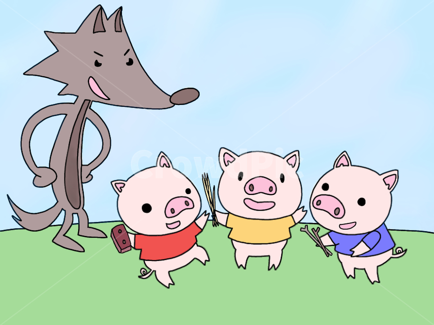 동화,일러스트,돼지,돼지그림,돼지일러스트,동화책,그림책,만화책,만화,늑대,늑대일러스트,어린이만화,어린이일러스트,동화일러스트,동물일러스트,동물