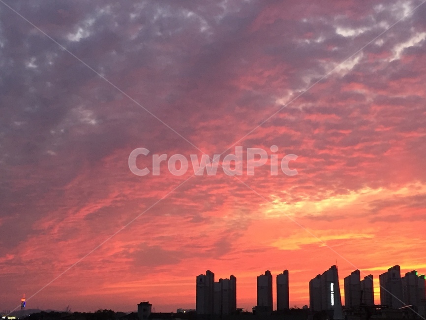 nature,redsky,자연,붉은하늘,일몰,황혼,dawn