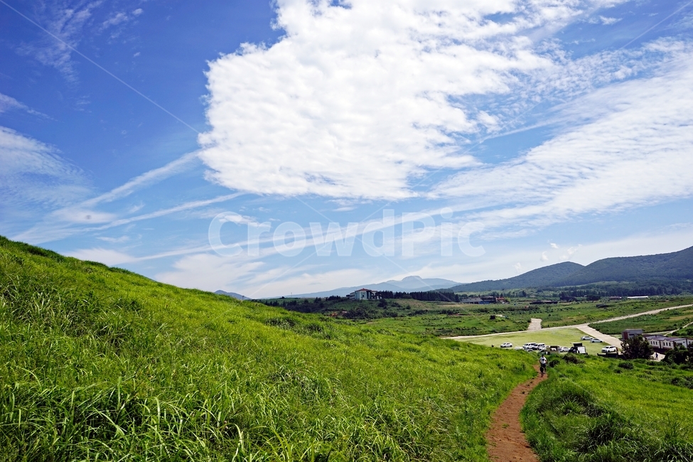 하늘,nature,자연,목초지,들,바탕화면,길,구름,field,제주도,한라산,오름,자연,풍경,nature,landscape,outdoors,옥외