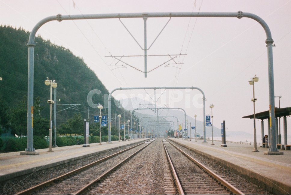 정동진,기찻길,기차,철도,transportation,교통,railway,traintrack,rail,레일,필름카메라,필름,필카,film,교통,교통수단,traffic,transportation