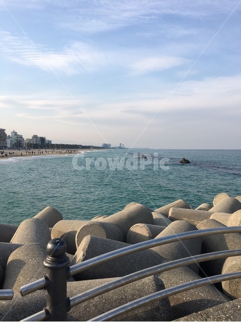 동해,바다,겨울바다,맑음,정동진