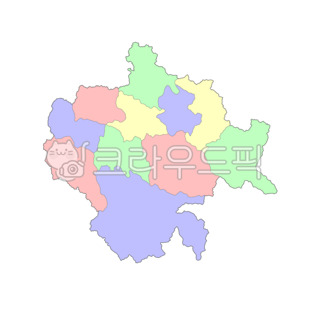 충청도,충청북도,괴산군,대한민국,우리나라,한국,행정구역,도,시,군,읍,면,동,지도,행정구역지도,4색지도,파란색,노란색,빨간색,초록색,map