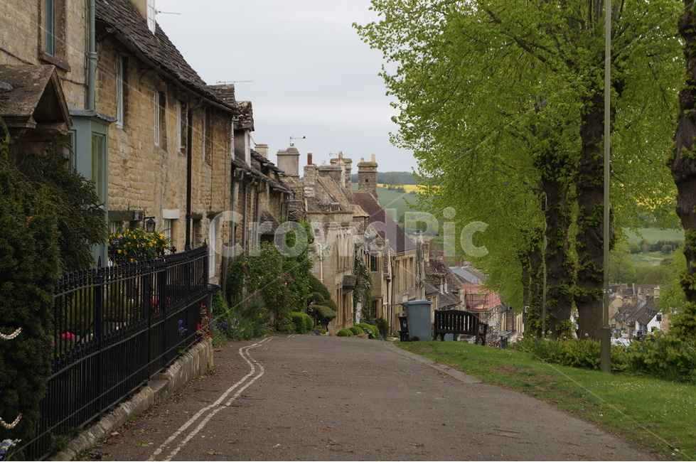 영국,코츠월드,거리,돌집,cotswolds