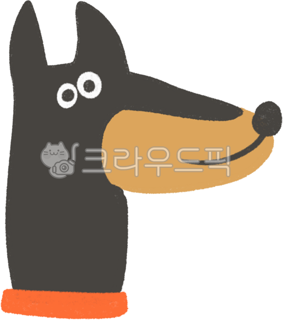 강아지,개,동물,일러스트,도베르만