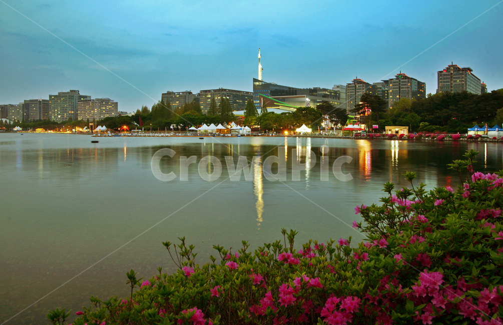 호수공원,일산,일산호수공원,호수,건물,반영,불빛,조명,도시,풍경,city,landscape