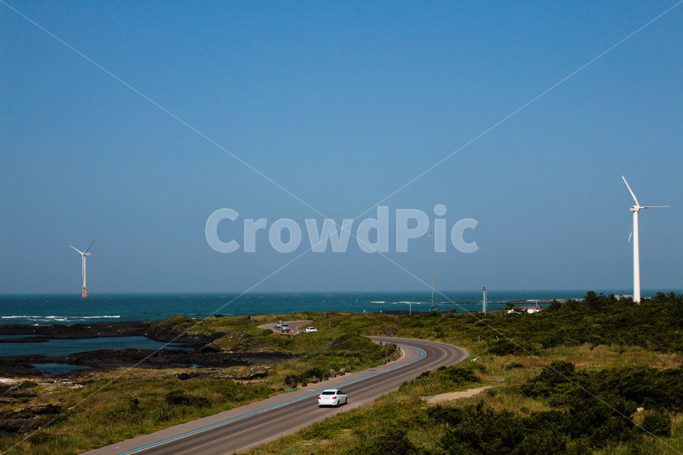 road,도로,풍차,해안,해안도로,제주도,제주,자동차,드라이브,제주풍차,길,coast,seaside,seaboard,coastalroad,제주도,jeju,jeju island