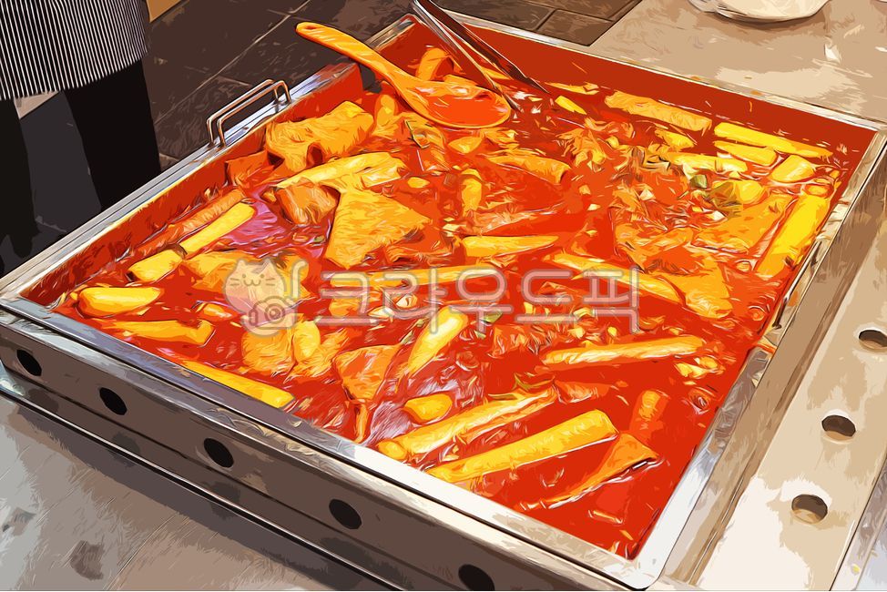 떡볶이,시장떡볶이,국물떡볶이,빨간떡볶이,가래떡떡볶이