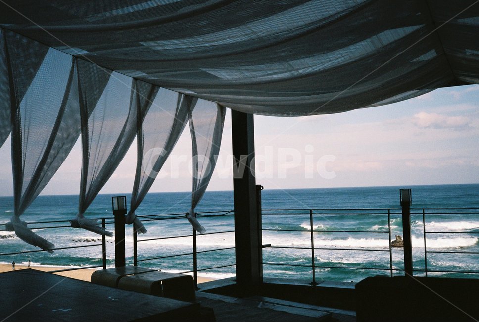 감성사진,바다,카페,강릉,루프탑,푸른,아름다운,필름,film,rooftop,sea,beach,해변,안목해수욕장,안목해변
