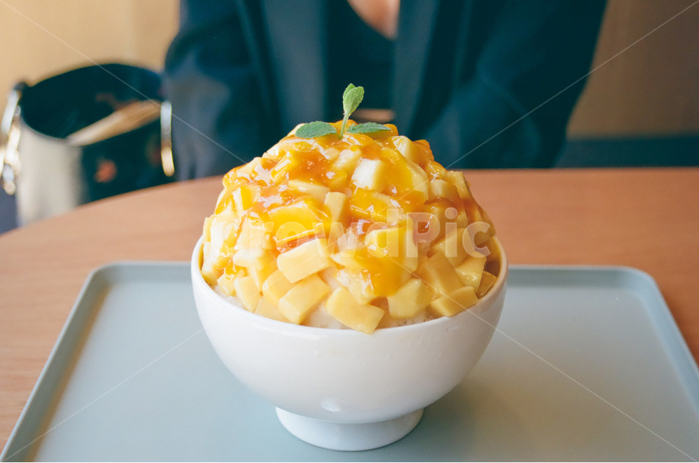 음식,빙수,과일,망고,food,그릇,시원함