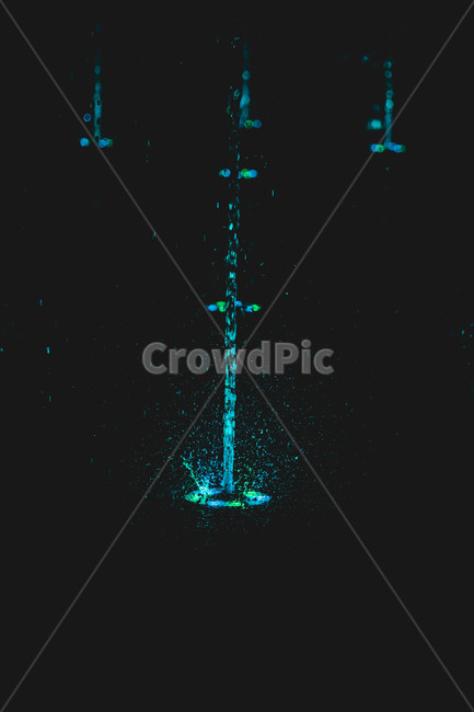 네온,야광,발광,분수,분수대,물,순간,감성,neon,glow,fountain,water