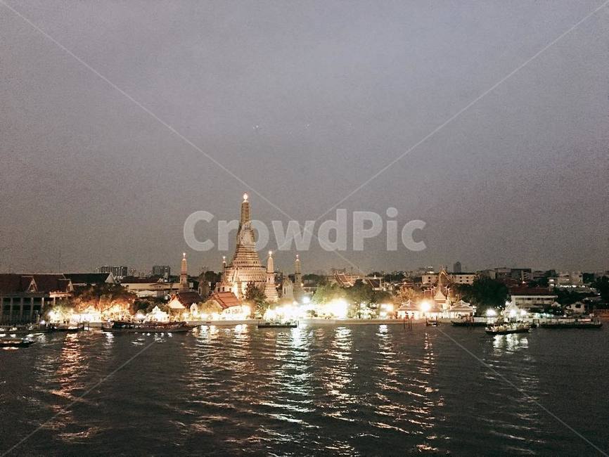 왓아룬,방굑,태국,풍경,야경,watarun,bangkok,야경,밤,풍경,nightscape,night,landscape,랜드마크,landmark,tourist attraction,해외,외국,세계,foreign,oversea,world,세계랜드마크,해외랜드마크,외국랜드마크,world landmark,world tourist attraction,spire,첨탑,steeple,뾰족한 탑,tower,탑,architecture,건축물,building,건물