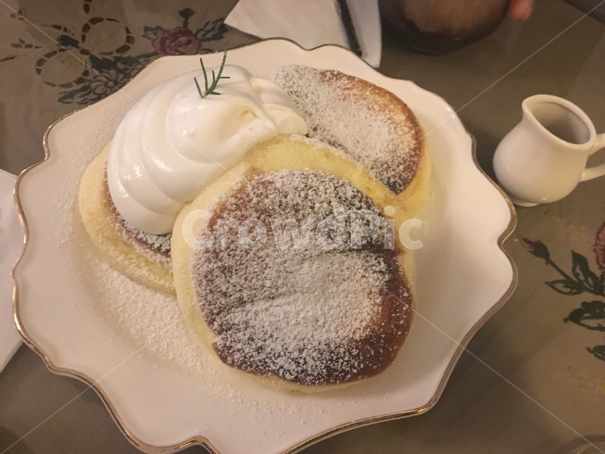 cafe,dessert,souffle,brunch,pancake,Souffl Pancakes