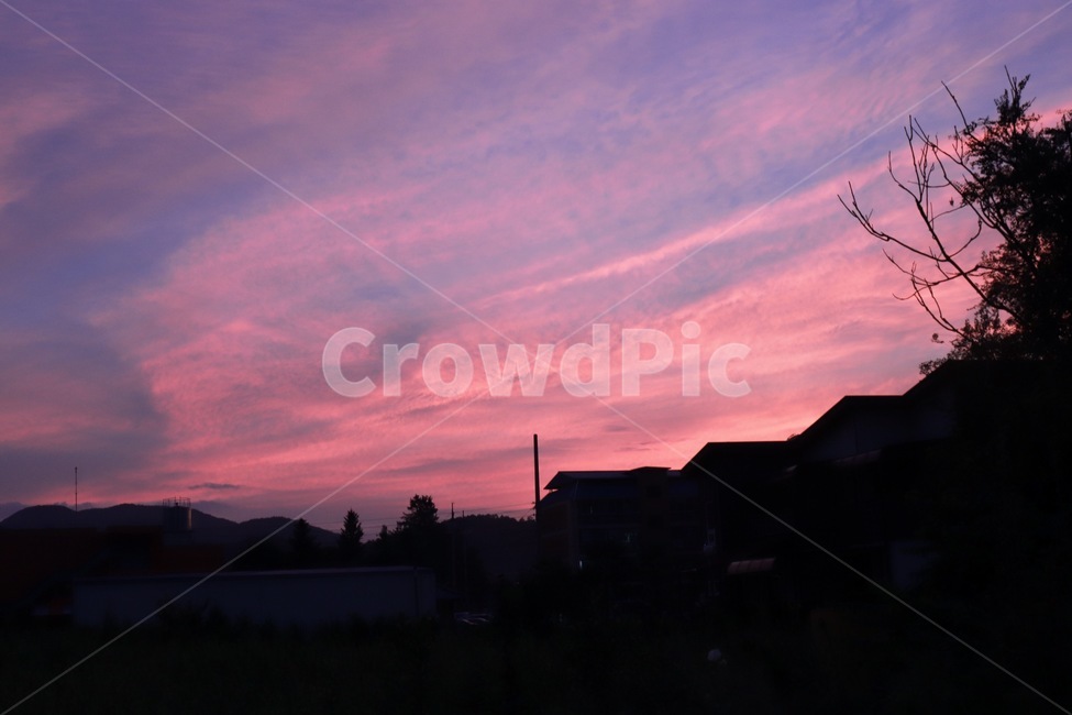 자연,붉은하늘,황혼,일몰,sky,하늘,sunset,redsky,노을