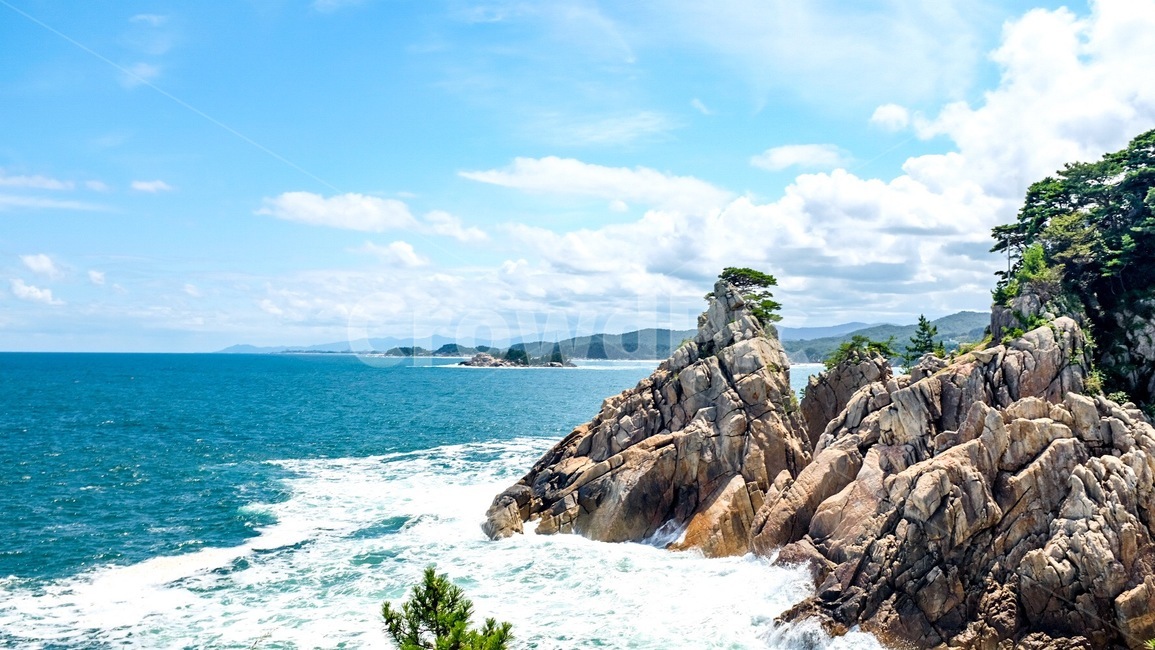 해변,파도,하늘,모래사장,구름,바다,sky,sea,beach