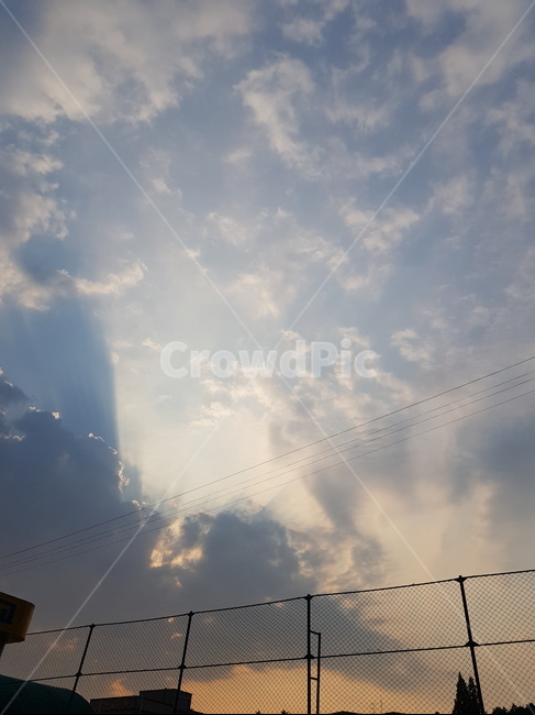 하늘,노을,구름,특이한구름,예쁜하늘