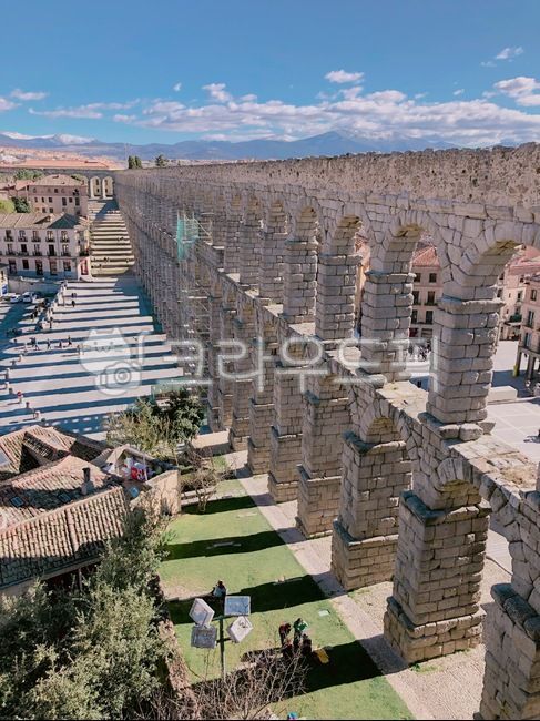 스페인,마드리드근교,세고비아,수도교,건물