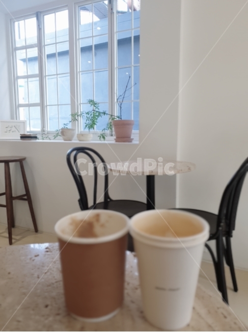 카페,감성,대리석,창문,커피,배경,한적