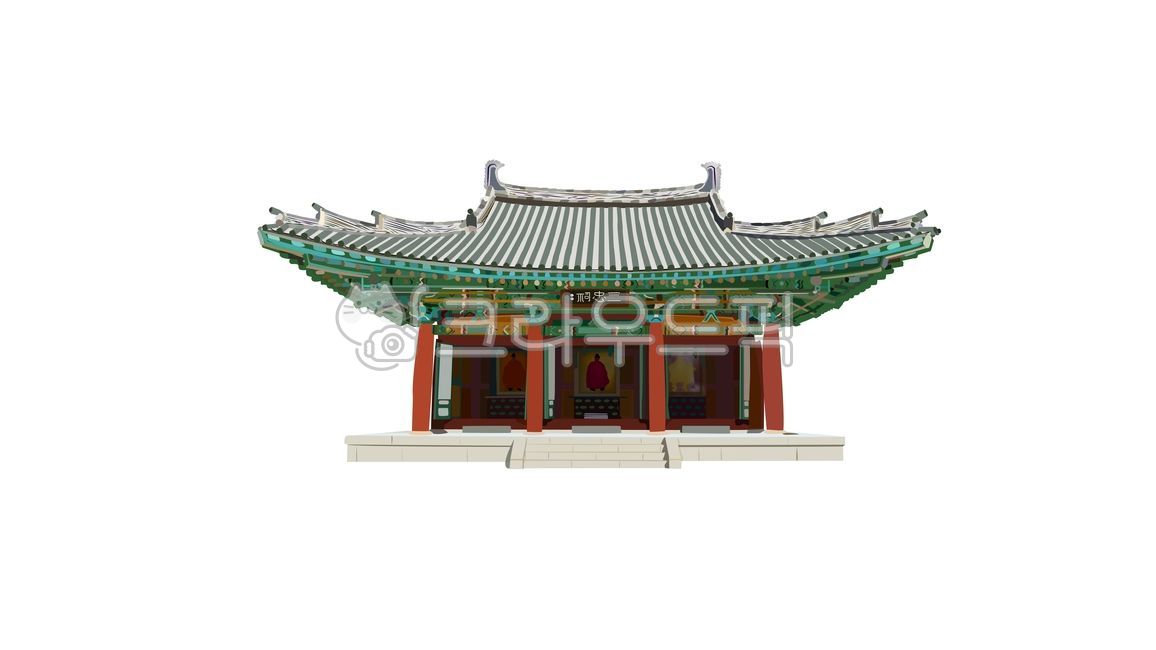 부소산성삼충사,삼충사,부소산성,궁궐,궁궐일러스트,전통,부여,백제역사,백제,백제역사유적지구,건축물,architecture,궁