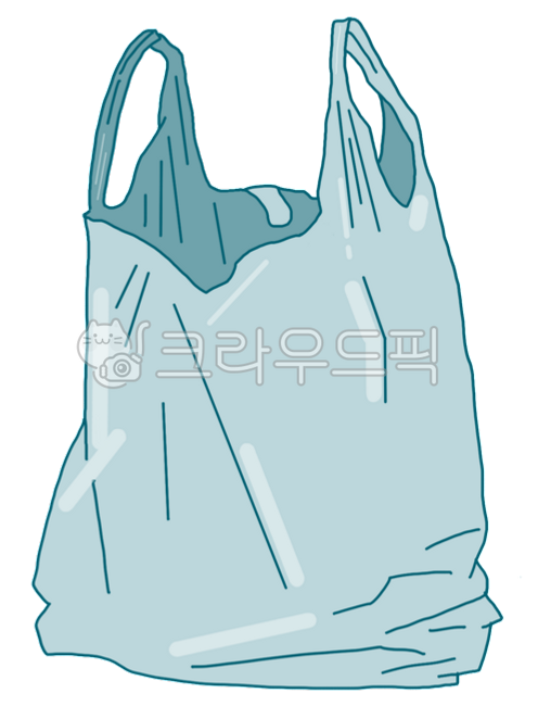 비닐봉지,소품,화이트,심플,쓰레기봉지,일상,청결,환경,봉투,실용적,단순한