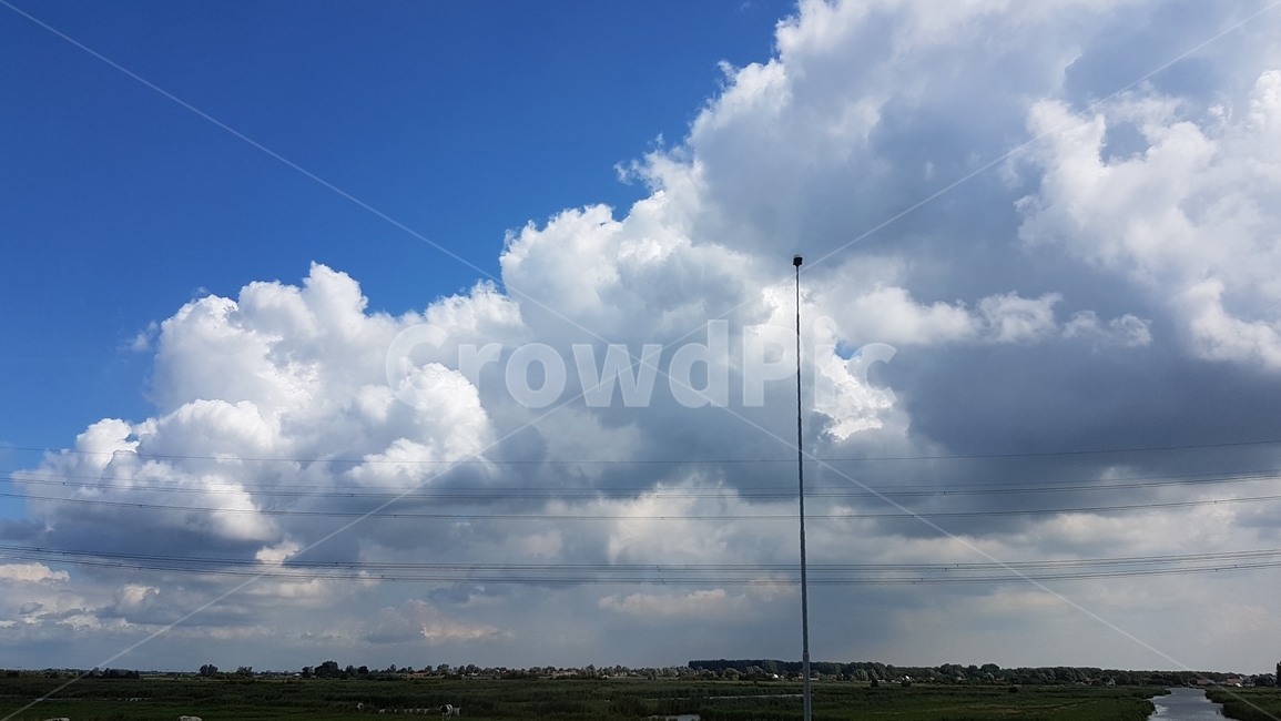 구름,시골,전경,뭉게구름,적운,푸른하늘,풍경,자연,풍경,nature,landscape,weather,날씨,cloud,cumulus,outdoors,옥외,sky,하늘,azure sky,푸른 하늘