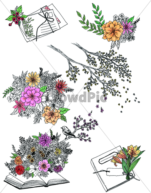 손그림,handdrawing,팬그림,팬라인,pen,penline,penpicture,pendrawing,art,미술,doodle,낙서,drawing,그림,꽃,flower,bloom,blossom,나뭇잎,leaf,foliage,umbrage,나뭇가지,bough,twig,sprig,branch,봄,책,book,노트,note,spring,springtime,편지,letter,epistle,편지지,letterpaper,writingpaper,stationerypaper
