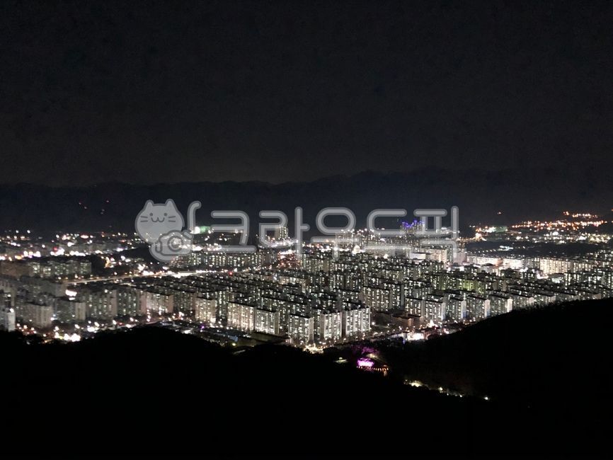 야간산행,야경,시티뷰,등산,조감도