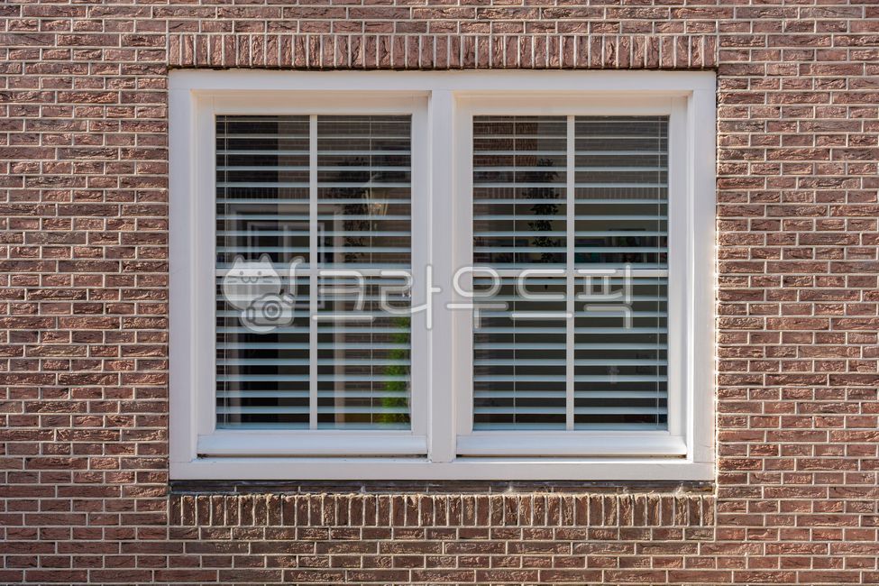 Window,brick wall,blinds,exterior,architecture,wall,brick,building,facade,house,home,residential,texture,construction,design,brickwork,material,pattern,structure,surface,house exterior,window frame,brick facade,wall design