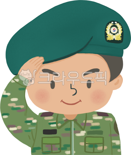 군인,군복,군인일러스트,경례,육군,군인의날,캐릭터,입대,훈련,군인아저씨,베레모,군복무,일러스트,illustration,military,유니폼