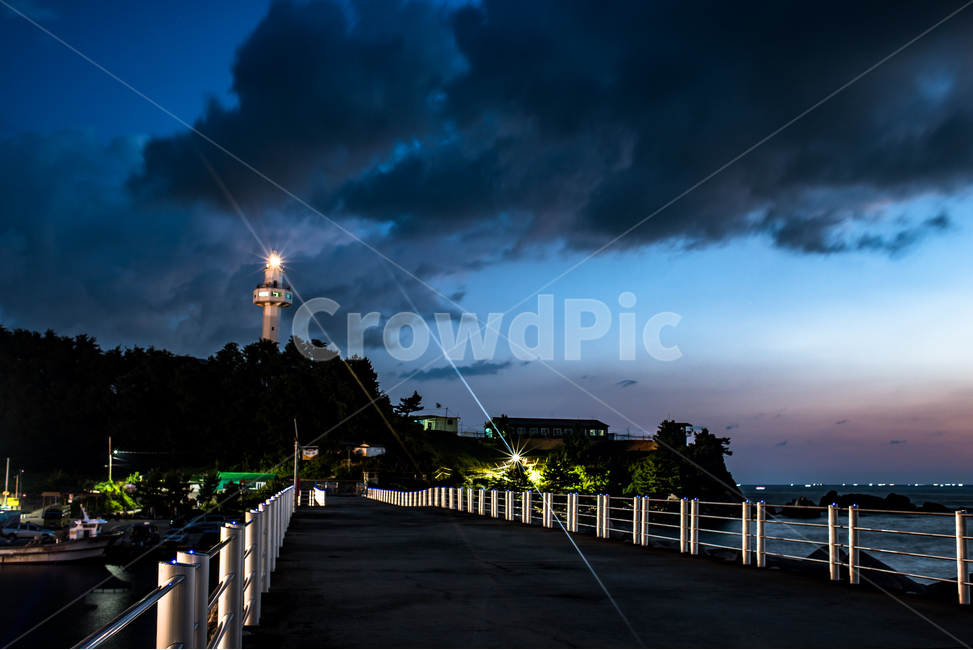 바다,노을,일출,일몰,항구,고성,등대,lighthouse