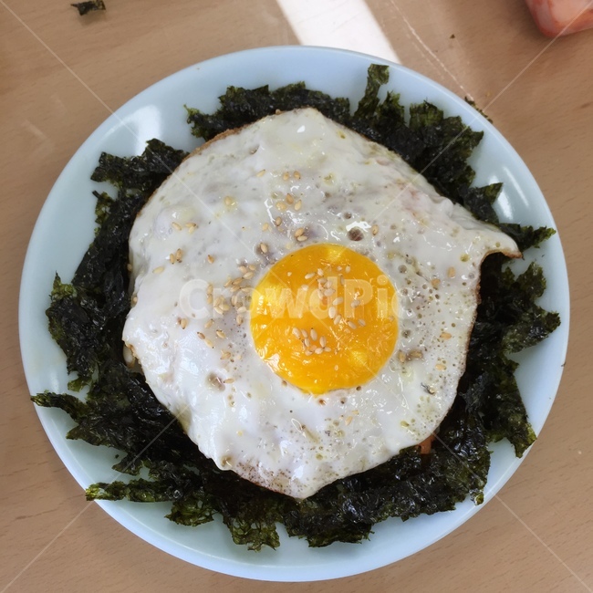 볶음밥,볶음밥데코레이션,요리,요리실습,예쁜계란모양,김가루데코레이션