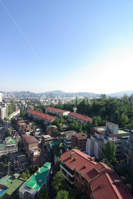 서울,옥수동,독서당로,하늘,풍경,landscape