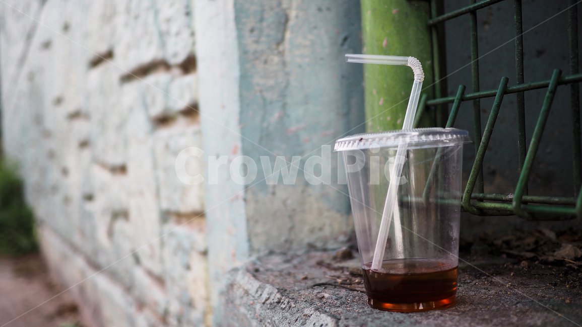 컵,플라스틱컵,일회용컵,음료수컵,쓰레기,빨대