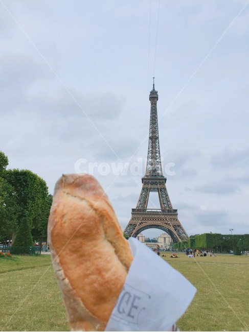 파리,paris,france,프랑스,유럽,바게트,에펠탑,자연,풍경,에펠탑공원,빵,bread,나무,탑