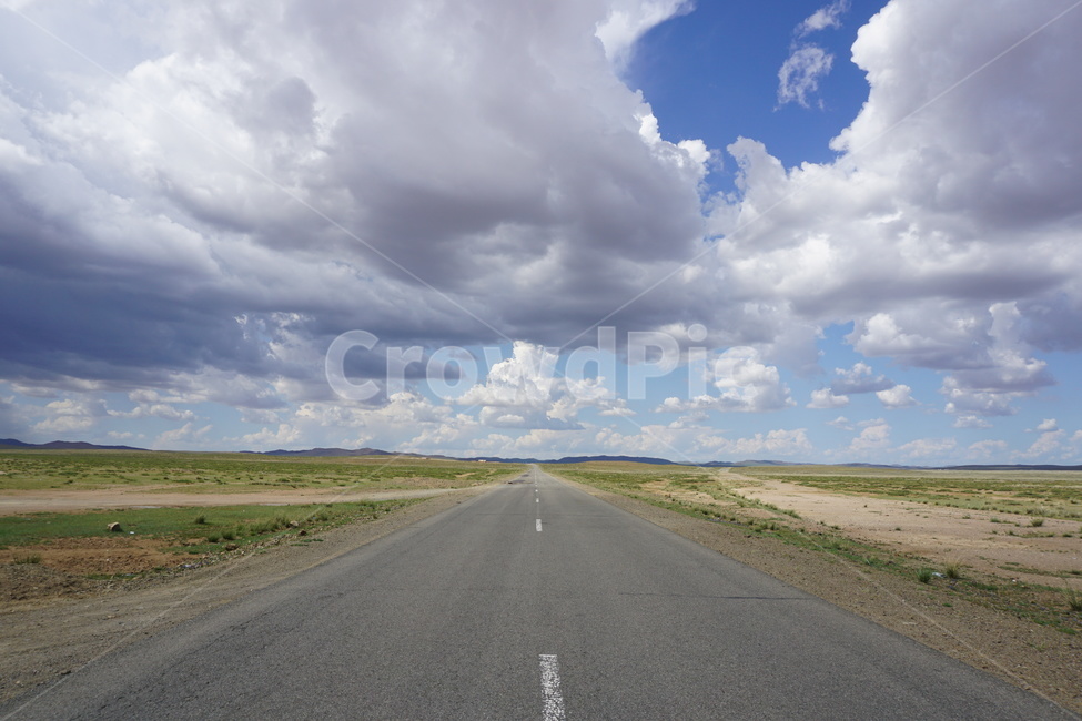 몽골,mongolia,하늘,지평선,구름,도로,수평