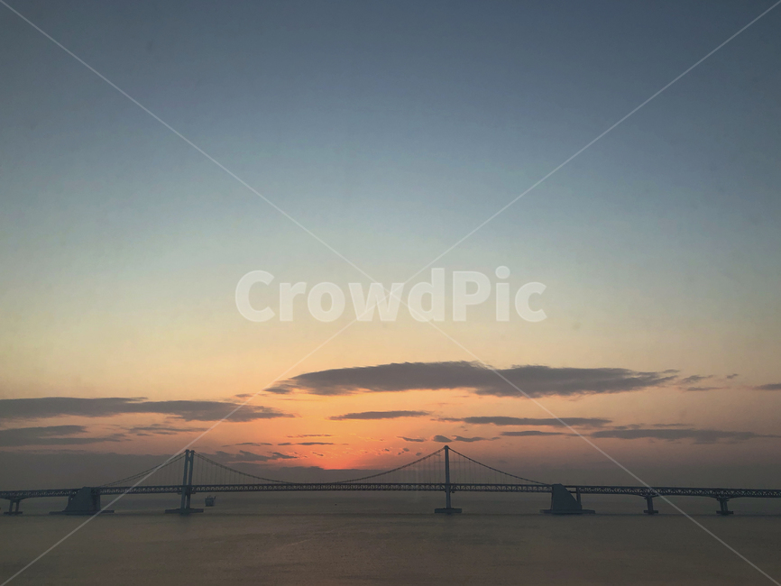 일출,광안대교,광안리,일출풍경,풍경,바다,랜드마크,새벽,광안리해수욕장
