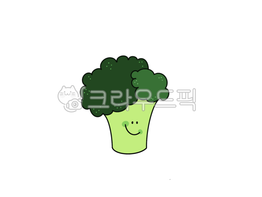 브로콜리모양,나무얼굴,나무인형,초록캐릭터,채소얼굴