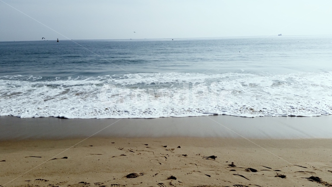 바다,파도,여름,발자국,모래사장,ocean,sea