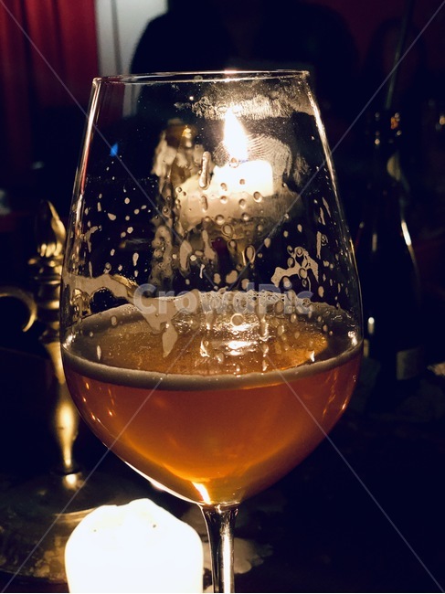 초,불빛,빛,잔,맥주,술,불,술,주류,alcohol